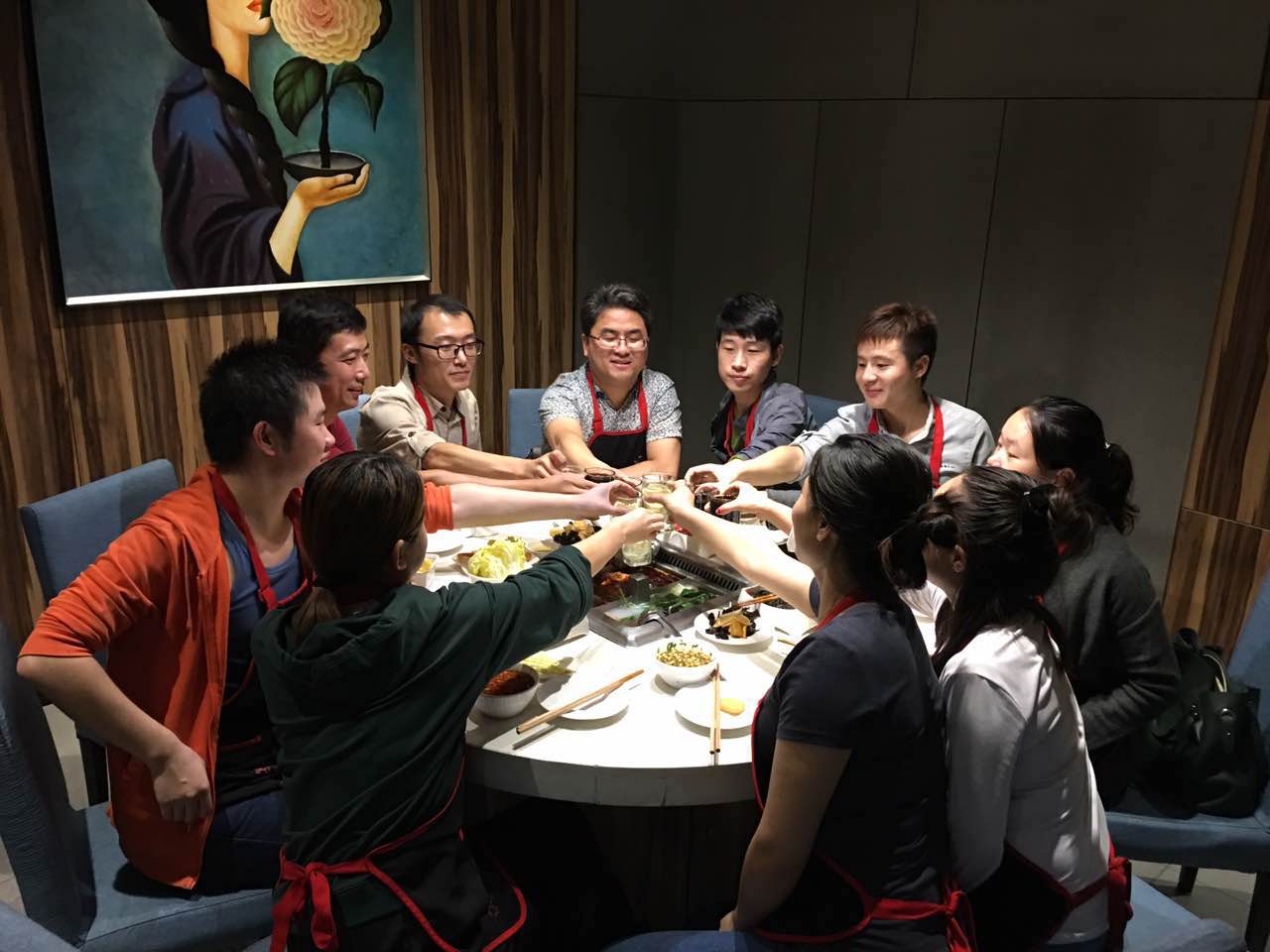 相聚在今朝，奮斗在明天